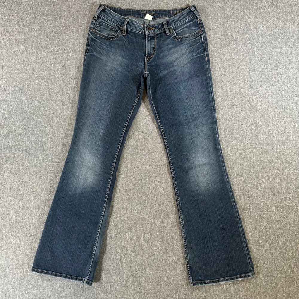 Silver Jeans Co. Jeans Womens 30/33 Lael Blue Bootcut Medium Wash Denim